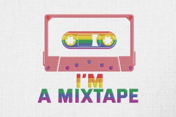 I m a Mixtape Gay Pride LGBTQ Retro Style