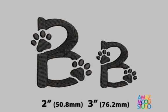Letter B Paws Monogram Review