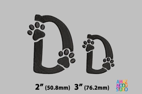 Letter D Paws Monogram Review