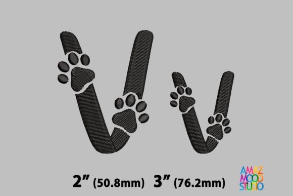 Letter V Paws Monogram Review