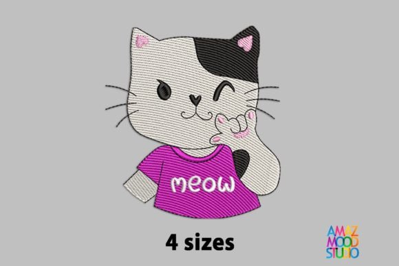 Meow Cat Embroidery Review